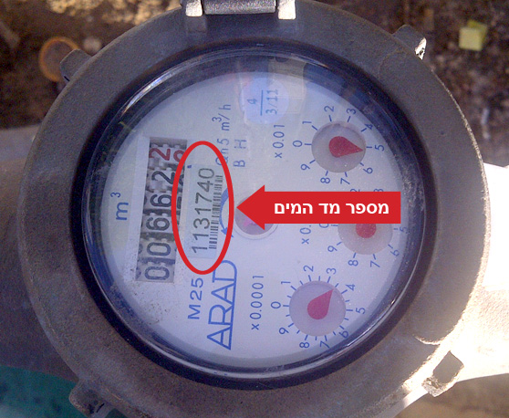 מספר מד המים